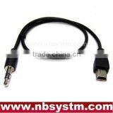 USB Mini B 5pin to 3.5mm Stereo Cable