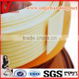 PVC,ABS,PE plastic furniture edge banding used by MDF