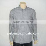 Chinese Factory Processing ODM OEM 100% Cotton Casual Long Sleeve Popular Check Shirt thumbnail-1