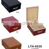 Wooden Cigar Empty Packaging Box, Small Cigar Storage Humidor thumbnail-1