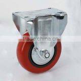 4'' Fixed PP Caster With Double Ball Bearing thumbnail-1