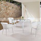 Noble Modern Restaurant Dining Hotel Rattan Table Chairs thumbnail-1