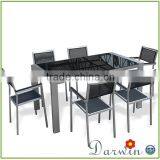 Glass Dining Table Furniture Dining Sets Table and Chairs thumbnail-1