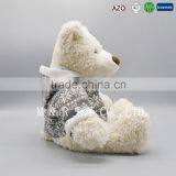 Plush Material 30cm Plush Bear Toys With Coat thumbnail-5