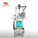 10L/20L/30L Anti-corrosion/ Variable Frequency Speed Control Glass Reaction Kettle