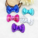 New arrival flat back resin bows DIY resin cabochons accessories