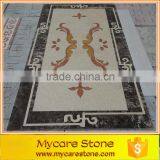 Entry Rectangle Marble Inlay Flooring Patterns