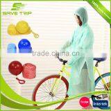 Promotional Disposable Emergency PE Disposable Plastic Rain Coat Poncho in Ball thumbnail-1