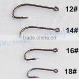 Cheap Price Fly Tying Fishing Hooks Dry Fly Nymph Hook thumbnail-2