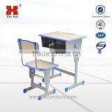 Commercial Furniture School Furniture Sets Metal Single Student Desk and Chair thumbnail-1