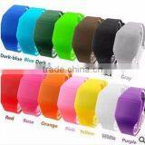 Wholesale Cheapest Waterproof Silicon LED Electronic Wristwatches