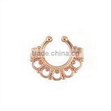 American&European Style New Fashion Fake Nose Ring Non Piercing Nose Ring thumbnail-5