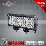 2013 Newest High Quality 7" 144w Quad-row LED Light Bar SM-41X-144A thumbnail-1