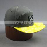 Custom Cotton Twill 7-panel Snapback Cap With Embroidery Logo thumbnail-6