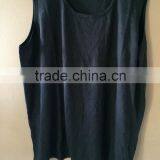 15JWB0131 woman 100%bamboo fiber thin sweater T shirt without sleeves