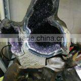 Wholesale Nature Mysterious Charming Crystal Cornucopia Geode for Fengshui