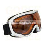 Dual Lens Snowboarding Glass Crowbar Snow Goggles Yellow Lens thumbnail-3