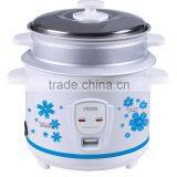 Newest model! Best cylinder rice cooker with steamer and S/S lid from Zhanjiang Guangdong China