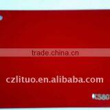 Red High Gloss Pvc Cabinet Door Decorative Film