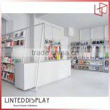 Customied Metal Material Paited Gray Color Metal Book Shelf thumbnail-4