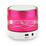 MINI Bluetooth LoudSpeaker,LED Light Metal Steel Wireless Speaker Music Amplifier thumbnail-3