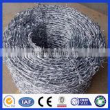 best quality!!high quality galvanized barbed wire from chinese supplier