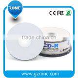 Wholesale White Inkjet Printable Blank Cd-r 50pcs/Shrink Packing thumbnail-1