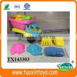 Plastic Summer Sand Beach Toys for Children 6pcs thumbnail-1