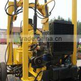 The Star of Machine in Africa!!! Deep Water Well Drilling Rigs With Wheel Chassis Device thumbnail-1