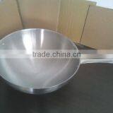 Good Quality Round Shape Stainless Steel Wok thumbnail-1