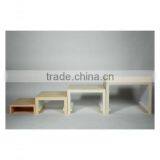 Creative Wooden Stacking Nesting Tables thumbnail-4