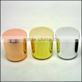 Matte Black Glass Candle Holder With Black Metal Lid thumbnail-6