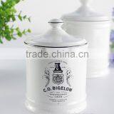2017 New Arrival Custom Design & Logo Ceramic Storage Sugar Pot thumbnail-6