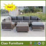 White Color Garden Sofa Set Garden Line Patio Furniture thumbnail-3