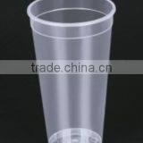 580ML PP Cup Plastic Cup Transparent Drink Cup Disposable Cup Injection With Lid thumbnail-1