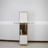 Simple Style White Finishing Living Room Bamboo Tall Cabinet thumbnail-2