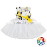Lovely Ball Gown Prom Tutu Skirt Dresses Leopard Print Sleeveless Summer Birthday Princess Toddler Prom Dresses