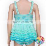 Wholesale Kid One Pieces Swimsuit Custom Print Mermaid Aqua Girls Swimwear thumbnail-3