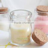 Smokeless Candle Glass Cup / Romantic Scented Candle Birthday Candle Jar thumbnail-3