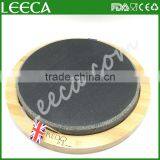 Hot Stone Barbecue Grill | Stone Grill Pan for Steak | Round Shape Stone Steak Set thumbnail-1