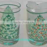 Summer Hot Sale Clear Custom Glass Mugs With Cold Color Changing thumbnail-2