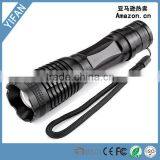 2016 High Quality Waterproof LED Torches Zoomable 3 Modes Tactical Flashlight 18650battery thumbnail-1