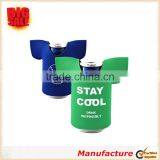 Collapsible Neoprene T - Shirt Shaped Beer Sleeve Customized Outdoor Beer Sleeves thumbnail-1