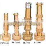 Brass Garden Blast Nozzle of 3 Inch ,3.5 Inch or 4 Inch Adjustable Spray Straight Water Jet to Hollow Spray thumbnail-1