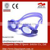 Adjustable Safety Silicone Durable Oem Printed Logo Swimming Goggles thumbnail-4