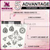 NEWAIR Promotional Cheap Body Custom Temporary Tattoo thumbnail-4