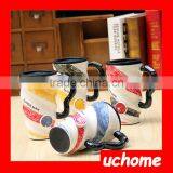 UCHOME Thread Coloured Drawing Promotional Coffee Mug With Lid thumbnail-3