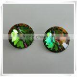 Rainbow Rivoli Bicone Crystal Glass Button for Sofa Furniture thumbnail-1