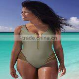 Custom 2016 Sey Beautiful Fashion Hot Slim Sleeveless One-Piece Bikinis thumbnail-1