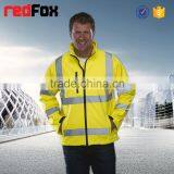Breathable Waterproof High Visibility Softshell Jacket thumbnail-5